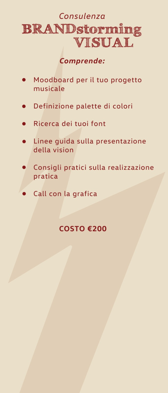 consulenza musicale brandstorming
